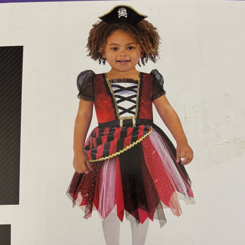 Way To Celebrate! High Seas Cutie Pirate Outfit Baby Infant NEW